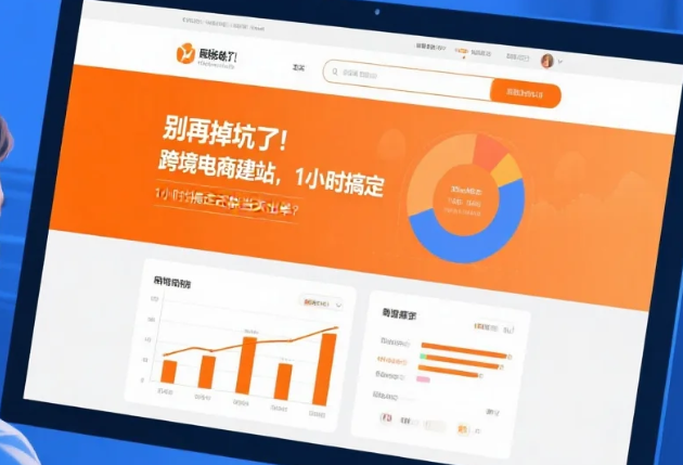 别再掉坑了！跨境电商建站，1小时搞定还能当天出单？-Dion独立站